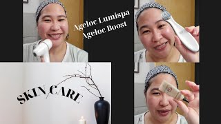 Skincare with Nu Skin AgeLOC Lumispa and Nu Skin AgeLOC Boost by Kaganda21 Vlog  Tagalog version [upl. by Eiaj]