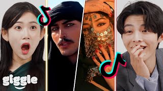 Koreans React to quotArabian Nightsquot TikTok Compilation👳 [upl. by Perren]