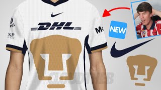 ¡NUEVO JERSEY NIKE de PUMAS UNAM 20242025 [upl. by Wendie]