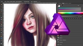 Speed painting  Affinity Photo [upl. by Converse648]