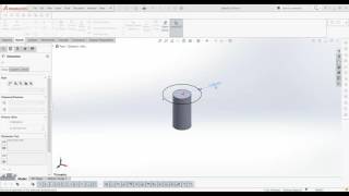 3 Steam Engine Crosshead  Gudgeon pin Solidworks 2016 [upl. by Yv]