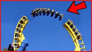 LES 10 MONTAGNES RUSSES LES PLUS DANGEREUSES  Insane Waterslides Rollercoasters [upl. by Hgielrahc147]