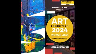 SURATS BIGGEST ART EXHIBITION 2024  Announcement FrameboxxSurat [upl. by Pate]