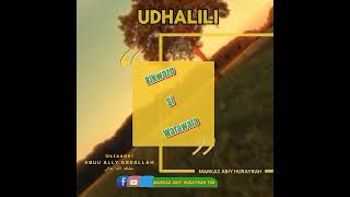 UDHALILI 🎙️ USTAADHI ABUU ALLY ALLAH AMHIFADHI [upl. by Norret]