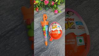 Umbrella gems chocolate with Kinder Joy Chocolate shorts youtubeshorts kinderjoy [upl. by Rastus]