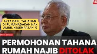 PARLIMEN  ADAKAH NAJIB INGIN AMBIL KESEMPATAN DARI AKTA BARU TAHANAN DI RUMAH [upl. by Corby]