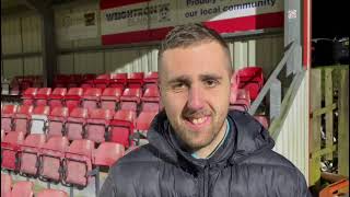 POST MATCH INTERVIEW with Louis Bland  Sheffield FC A 24042024 [upl. by Kelli743]