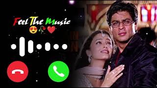 Mohabbatein love Themes Ringtone  new song Hindi ringtone  Shahrukh Khan Hindi ringtone [upl. by Ahsertal]