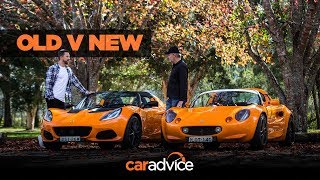 Lotus Elise old v new Series 1 and Series 3 [upl. by Borras149]