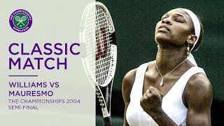 Serena Williams vs Amelie Mauresmo  Wimbledon 2004 Semifinal  Full Match [upl. by Eyram]