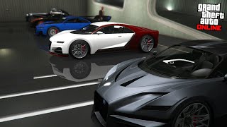 I bought every Bugatti in GTA Online Truffade Collection [upl. by Olsewski]