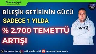 BİR YILDA 27 KAT TEMETTÜ ARTIŞI  TEMETTÜ YATIRIMCILIĞINDA BİLEŞİK GETİRİ MUCİZESİ [upl. by Eduam]