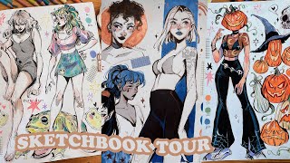 ✨🌷 Sketchbook tour 2022  ARTBOOK announcement 🌷✨ [upl. by Neelsaj]