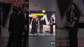 Bts members kpopidol award show funny moments🤣 shortsviral [upl. by Yenobe]