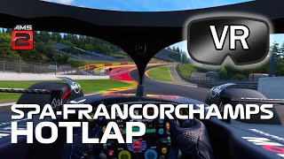 SpaFrancorchamps 🇧🇪  Formula 1 2024 Hotlap 🔥  AMS2 [upl. by Enelaj]