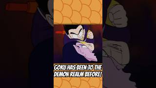 The FIRST Time Goku was in the Demon Realm Before Dragon Ball Daima dbz dragonball goku [upl. by Charla954]