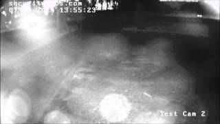 Nighttime footage Hikvision DS 2CD2132 I IP Camera [upl. by Nhguahs]