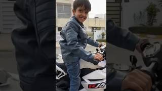 Kunali ka new R15 bike🏍😜 bikeshort halfbike shorts souravjoshivlogs [upl. by Shelley]