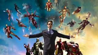 All Ironman suitups 20082019 in 4K [upl. by Yalcrab485]