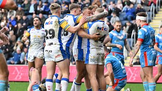 Leeds Rhinos v Wakefield Trinity  2023 Wetherby Whaler Festive Challenge in full [upl. by Ydnir]