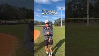 The Bipolar Head Coach 🤣 baseball comedy coach rage crashout baseballcoach mlb [upl. by Mcgruter864]