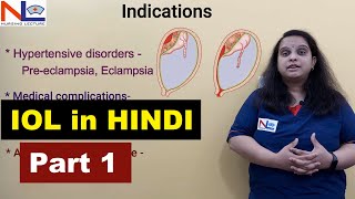 Induction of Labour in Hindi  Part 1 Indications amp Contraindications [upl. by Zeiger]