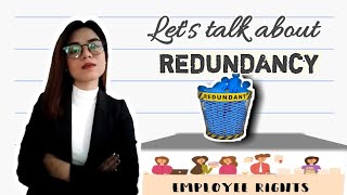 Redundancy  Labor Code of the Philippines [upl. by Senzer]