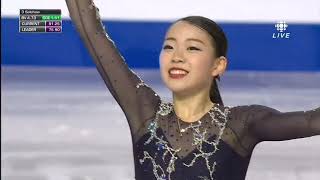 20182019 GPF FP  Rika Kihira JPN [upl. by Imotih665]