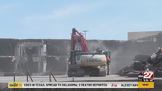 Demolition of Harrisburg Mall underway [upl. by Yenitirb]