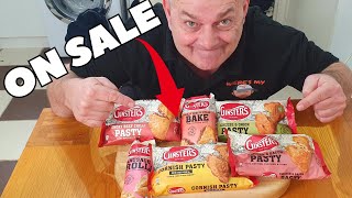 Ginsters Pasties On Sale at Supermarkets [upl. by Decato989]