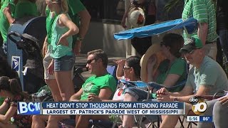 Largest St Patricks Parade West Of The Mississippi [upl. by Amre]