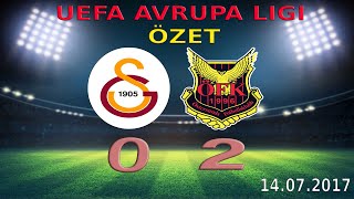 Östersunds  Galatasaray 20 UEFA Europa League 2017 ÖZET [upl. by Millda772]