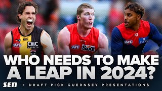 Which AFL players NEED to make a leap in 2024  SEN [upl. by Marigolda]