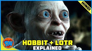 Lord of The Rings and Hobbit Trilogy Explained in Hindi [upl. by Asseneg]