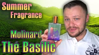 Thé Basilic by Molinard  Fresh Summer Fragrance [upl. by Nilved]