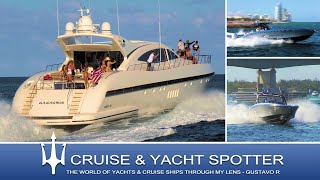 MANGUSTA 108 VS MIDNIGHT EXPRESS  WHATS YOUR FAVORITE  MIAMI BOATS amp YACHTS  HAULOVER INLET [upl. by Euqinamod516]