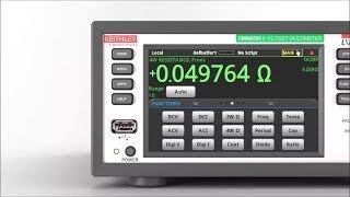 Keithley DMM6500 6½ Digit Bench System Digital Multimeter Introduction [upl. by Ramedlab]