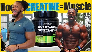 Creatine Benefits AND Side Effects plus Why I Take Creatine Monohydrate [upl. by Ormond676]