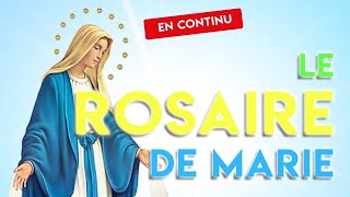 ROSAIRE en CONTINU avec les 20 mystères du CHAPELET [upl. by Annahs]