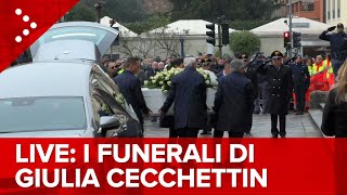 LIVE I funerali di Giulia Cecchettin a Padova e Saonara diretta video [upl. by Adnohs]