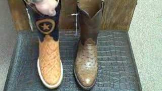 Cowboy Boots from TimsBootscom Black Jack Toes 7 Fowler 4 Roper [upl. by Kapor]