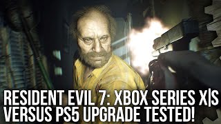 Resident Evil 7 PS5 vs Xbox Series XS Patch  RayTracing  120Hz Modes Tested [upl. by Pitt]