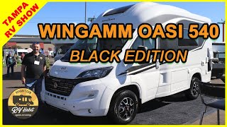 Wingamm Oasi 540 Black Edition Tour  Tampa Florida RV Super Show  Wingamm RV [upl. by Mossman697]