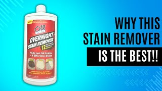 Review of Overnight Stain Remover for Oil Stains [upl. by Wolsky]