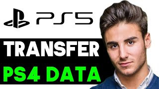 HOW TO TRANSFER DATA FROM PS4 TO PS5 QUICKLY 2024 FULL VIDEO [upl. by Nahgrom]