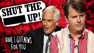 Paul Merton Gets Increasingly Fed Up With Robert KilroySilk Hat Trick Comedy [upl. by Aciram]