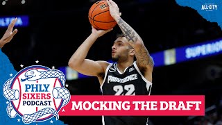 An NBA Mock Draft from the PHLY Sixers show [upl. by Eramal372]