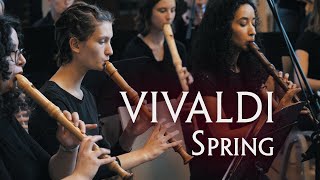 Vivaldi Spring I Allegro from The Four Seasons RV 269  Berliner Blockflöten Orchester [upl. by Melar]