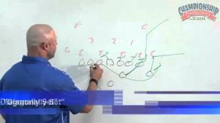 Shotgun Double Wing Offense Play Action Passing Game [upl. by Kilk405]