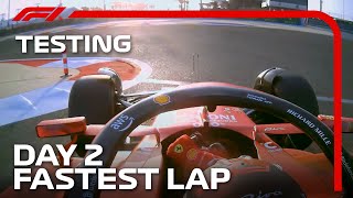 Carlos Sainzs Fastest Lap  Day 2  F1 PreSeason Testing 2024 [upl. by Abel988]